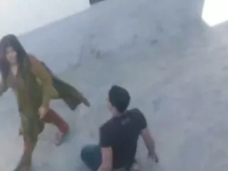 可爱的宝贝夫妇，出性感的印地语